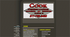 Desktop Screenshot of cookfoundationandflatwork.com